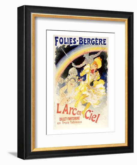 L'Arc En Ciel Ballet Rainbow-null-Framed Art Print