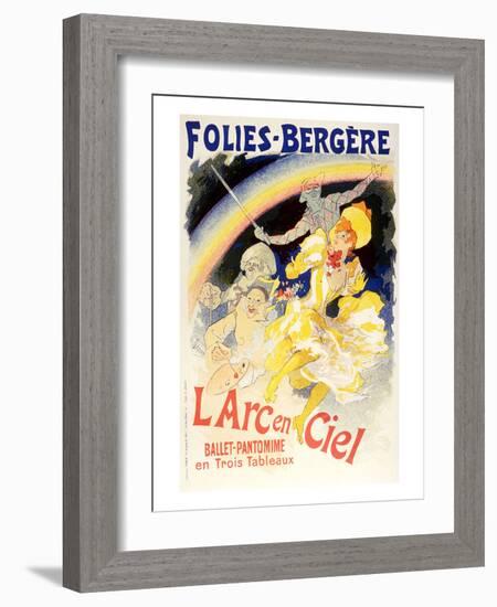 L'Arc En Ciel Ballet Rainbow-null-Framed Art Print