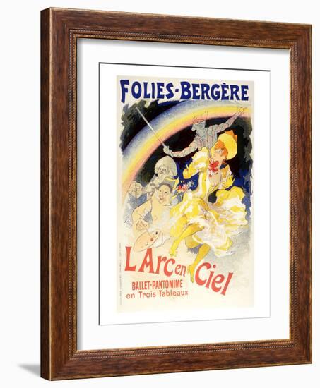 L'Arc En Ciel Ballet Rainbow-null-Framed Art Print