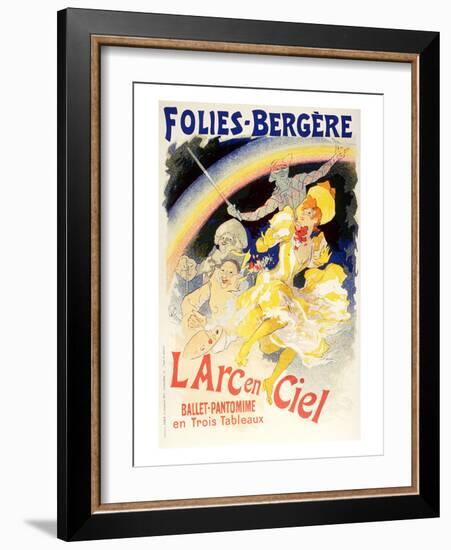 L'Arc En Ciel Ballet Rainbow-null-Framed Art Print