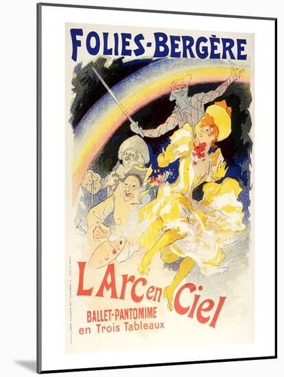 L'Arc En Ciel Ballet Rainbow-null-Mounted Art Print