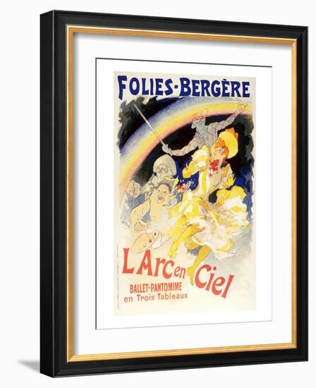 L'Arc En Ciel Ballet Rainbow-null-Framed Art Print