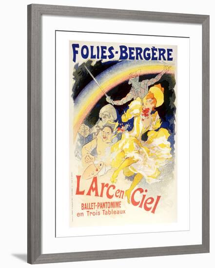 L'Arc En Ciel Ballet Rainbow-null-Framed Art Print