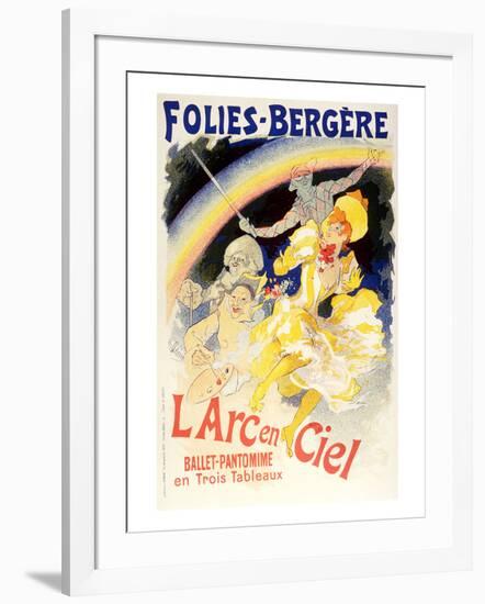 L'Arc En Ciel Ballet Rainbow-null-Framed Art Print