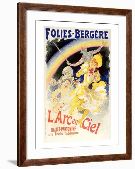 L'Arc En Ciel Ballet Rainbow-null-Framed Art Print