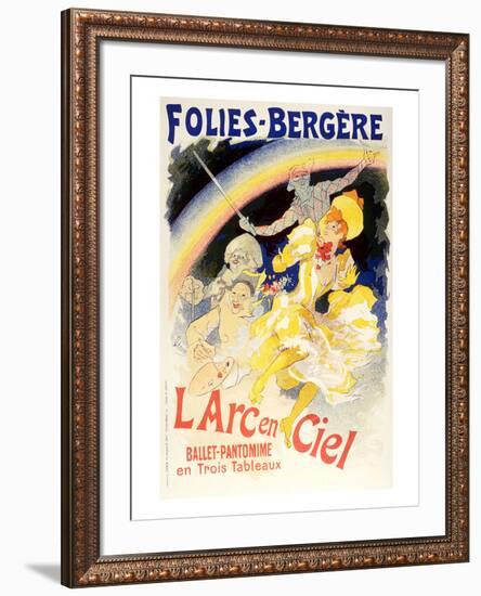 L'Arc En Ciel Ballet Rainbow-null-Framed Art Print