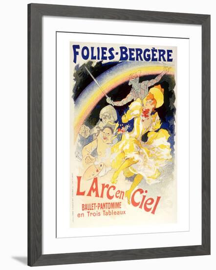 L'Arc En Ciel Ballet Rainbow-null-Framed Art Print