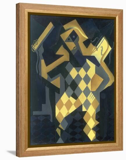 L'Arlequin au Violon, 1919-Juan Gris-Framed Premier Image Canvas