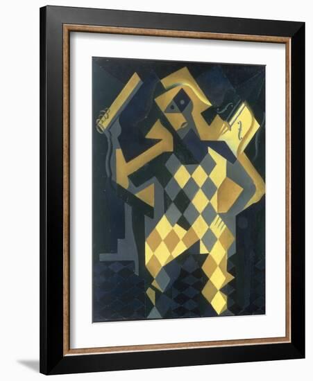 L'Arlequin au Violon, 1919-Juan Gris-Framed Giclee Print