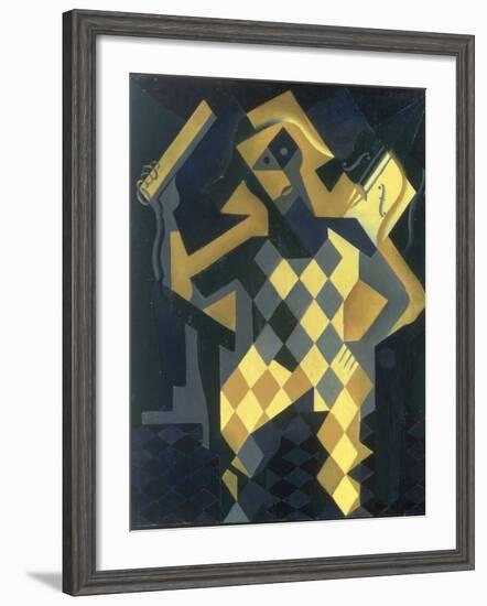 L'Arlequin au Violon, 1919-Juan Gris-Framed Giclee Print