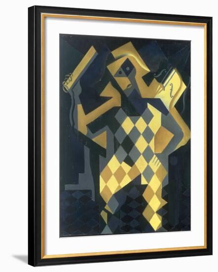 L'Arlequin au Violon, 1919-Juan Gris-Framed Giclee Print