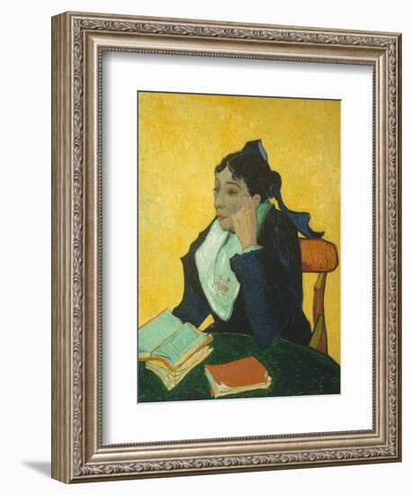 L'Arlesienne (Madame Ginoux) 1888-Vincent van Gogh-Framed Giclee Print