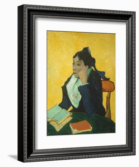 L'Arlesienne (Madame Ginoux) 1888-Vincent van Gogh-Framed Giclee Print