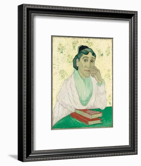 L'Arlésienne, Madame Ginoux, 1890-Vincent van Gogh-Framed Giclee Print