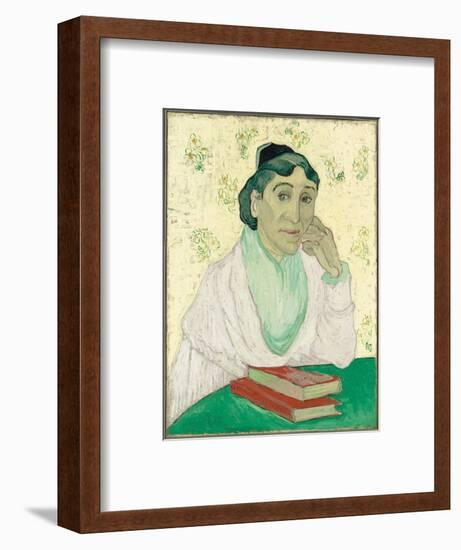 L'Arlésienne, Madame Ginoux, 1890-Vincent van Gogh-Framed Giclee Print