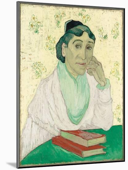 L'Arlésienne, Madame Ginoux, 1890-Vincent van Gogh-Mounted Premium Giclee Print