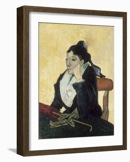 L'Arlesienne-Vincent van Gogh-Framed Giclee Print