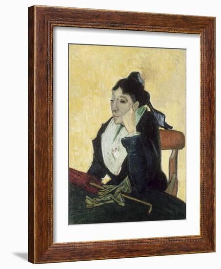 L'Arlesienne-Vincent van Gogh-Framed Giclee Print