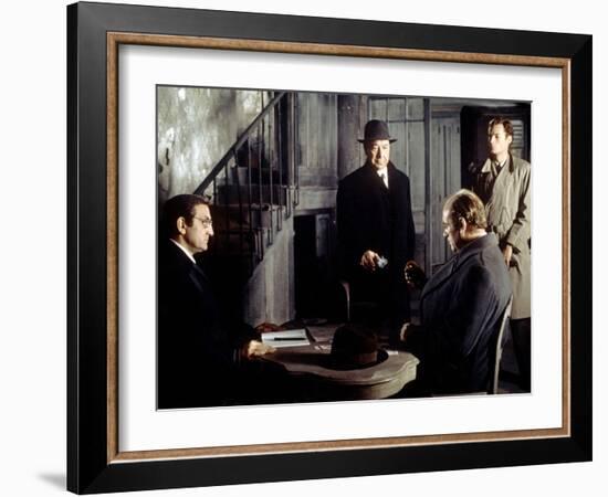 L' armee des Ombres by JeanPierreMelville with Lino Ventura, Paul Meurisse, Christian Barbier and C-null-Framed Photo