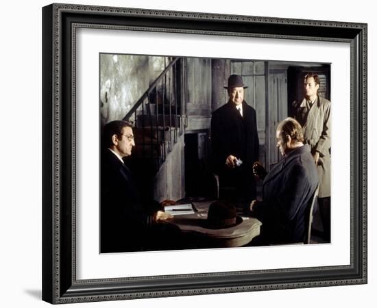 L' armee des Ombres by JeanPierreMelville with Lino Ventura, Paul Meurisse, Christian Barbier and C-null-Framed Photo