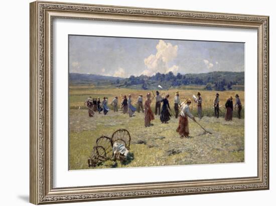 L'Armee Du Travail, 1895-Luigi Rossi-Framed Giclee Print