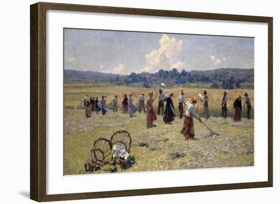 L'Armee Du Travail, 1895-Luigi Rossi-Framed Giclee Print