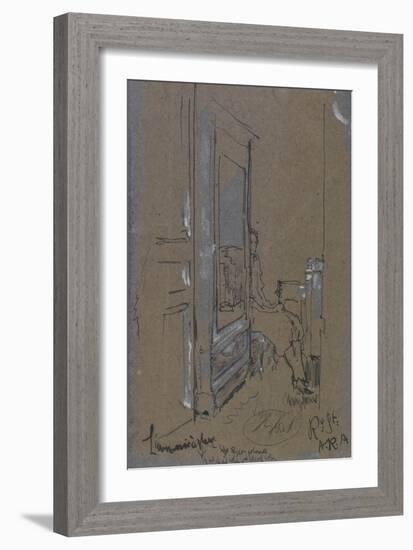 L'Armoire À Glàce-Walter Richard Sickert-Framed Giclee Print