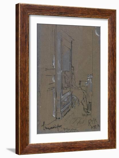 L'Armoire À Glàce-Walter Richard Sickert-Framed Giclee Print