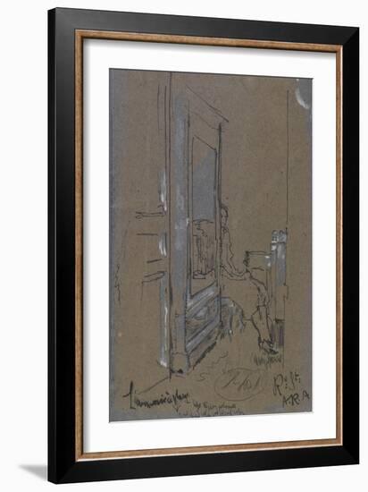 L'Armoire À Glàce-Walter Richard Sickert-Framed Giclee Print