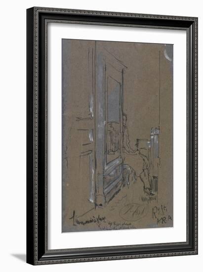 L'Armoire À Glàce-Walter Richard Sickert-Framed Giclee Print