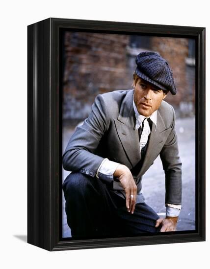 L'Arnaque THE STING by GeorgeRoyHill with Robert Redford, 1973 (photo)-null-Framed Stretched Canvas