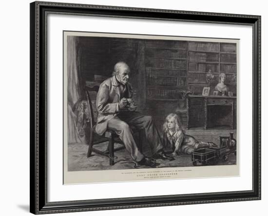 L'Art D'Etre Grandpere-Sydney Prior Hall-Framed Giclee Print