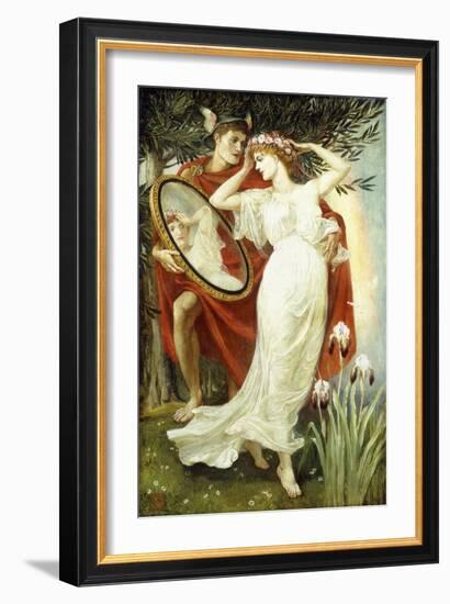 L'Art Et La Vie-Walter Crane-Framed Giclee Print