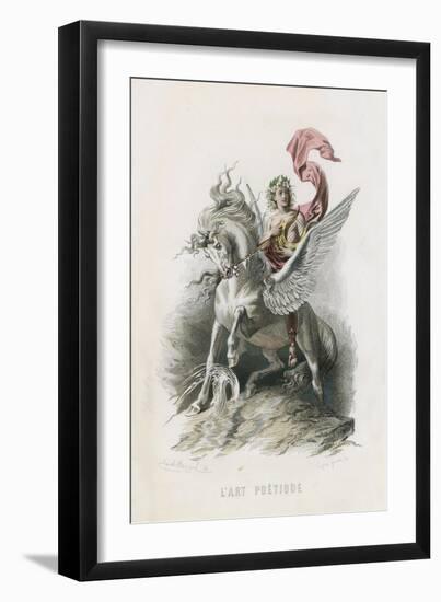 L'Art Poetique-Emile Antoine Bayard-Framed Giclee Print