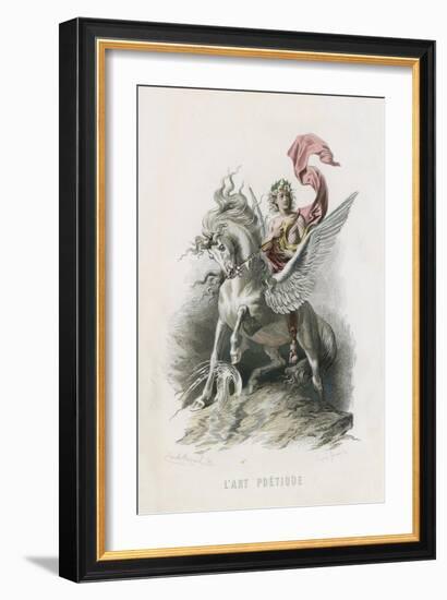 L'Art Poetique-Emile Antoine Bayard-Framed Giclee Print