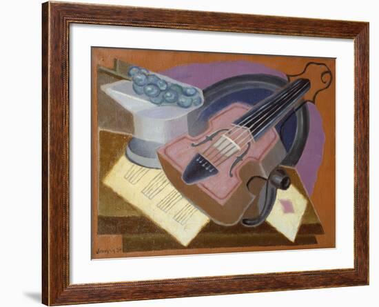 L'as de Carreau-Juan Gris-Framed Giclee Print