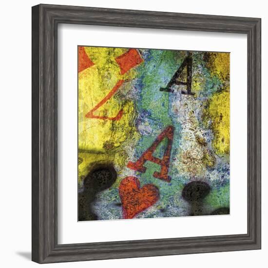 L'as De Cœur-Jean-François Dupuis-Framed Art Print