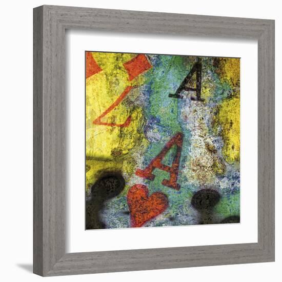 L'as De Cœur-Jean-François Dupuis-Framed Art Print