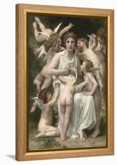 L'Assaut-William Adolphe Bouguereau-Framed Premier Image Canvas