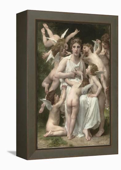 L'Assaut-William Adolphe Bouguereau-Framed Premier Image Canvas