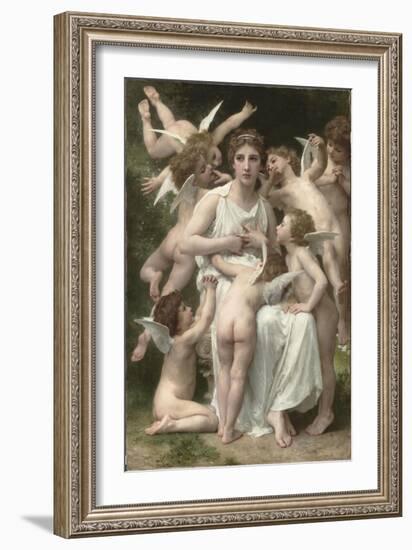 L'Assaut-William Adolphe Bouguereau-Framed Giclee Print