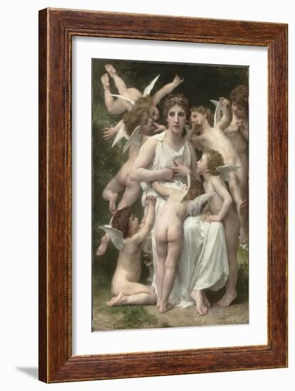 L'Assaut-William Adolphe Bouguereau-Framed Giclee Print