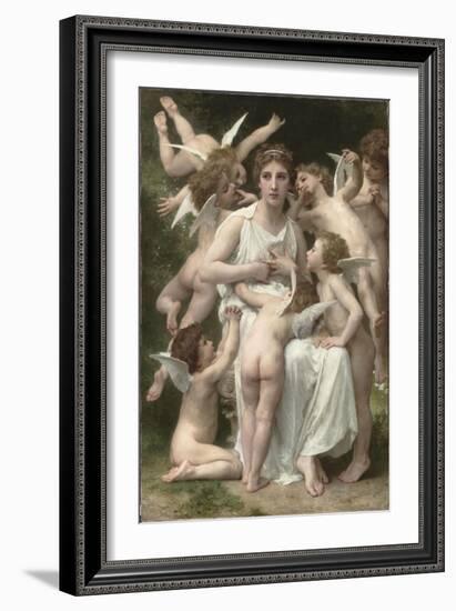 L'Assaut-William Adolphe Bouguereau-Framed Giclee Print