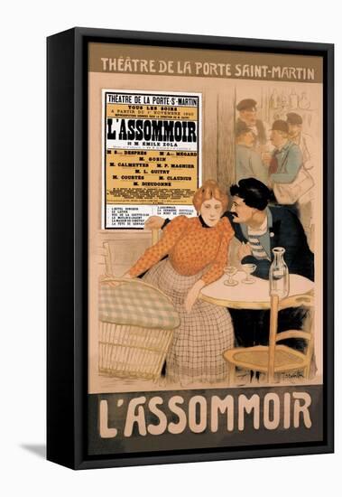 L'Assommoir, c.1900-Théophile Alexandre Steinlen-Framed Stretched Canvas