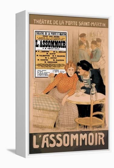 L'Assommoir, c.1900-Théophile Alexandre Steinlen-Framed Stretched Canvas