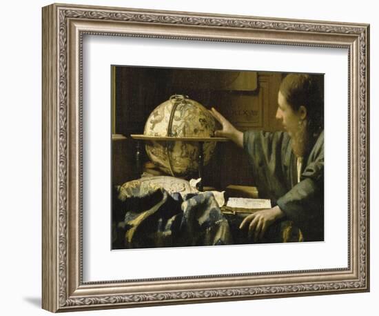 L'astronome dit aussi l'Astrologue-Johannes Vermeer-Framed Giclee Print