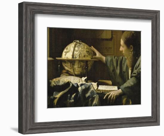 L'astronome dit aussi l'Astrologue-Johannes Vermeer-Framed Giclee Print