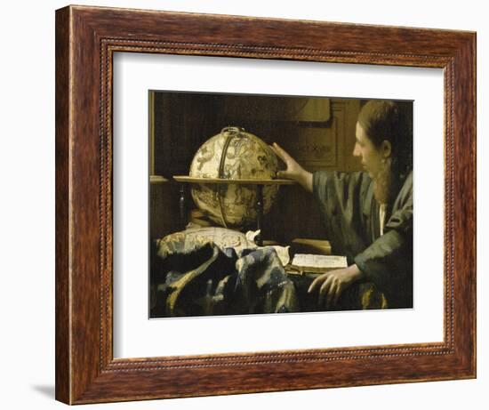 L'astronome dit aussi l'Astrologue-Johannes Vermeer-Framed Giclee Print