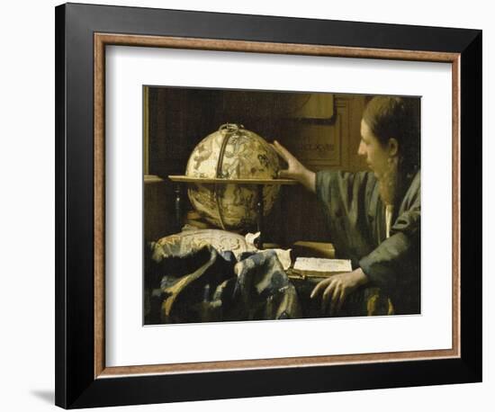 L'astronome dit aussi l'Astrologue-Johannes Vermeer-Framed Giclee Print