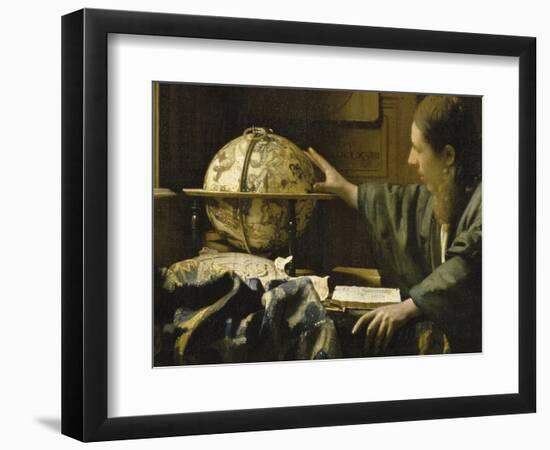 L'astronome dit aussi l'Astrologue-Johannes Vermeer-Framed Giclee Print